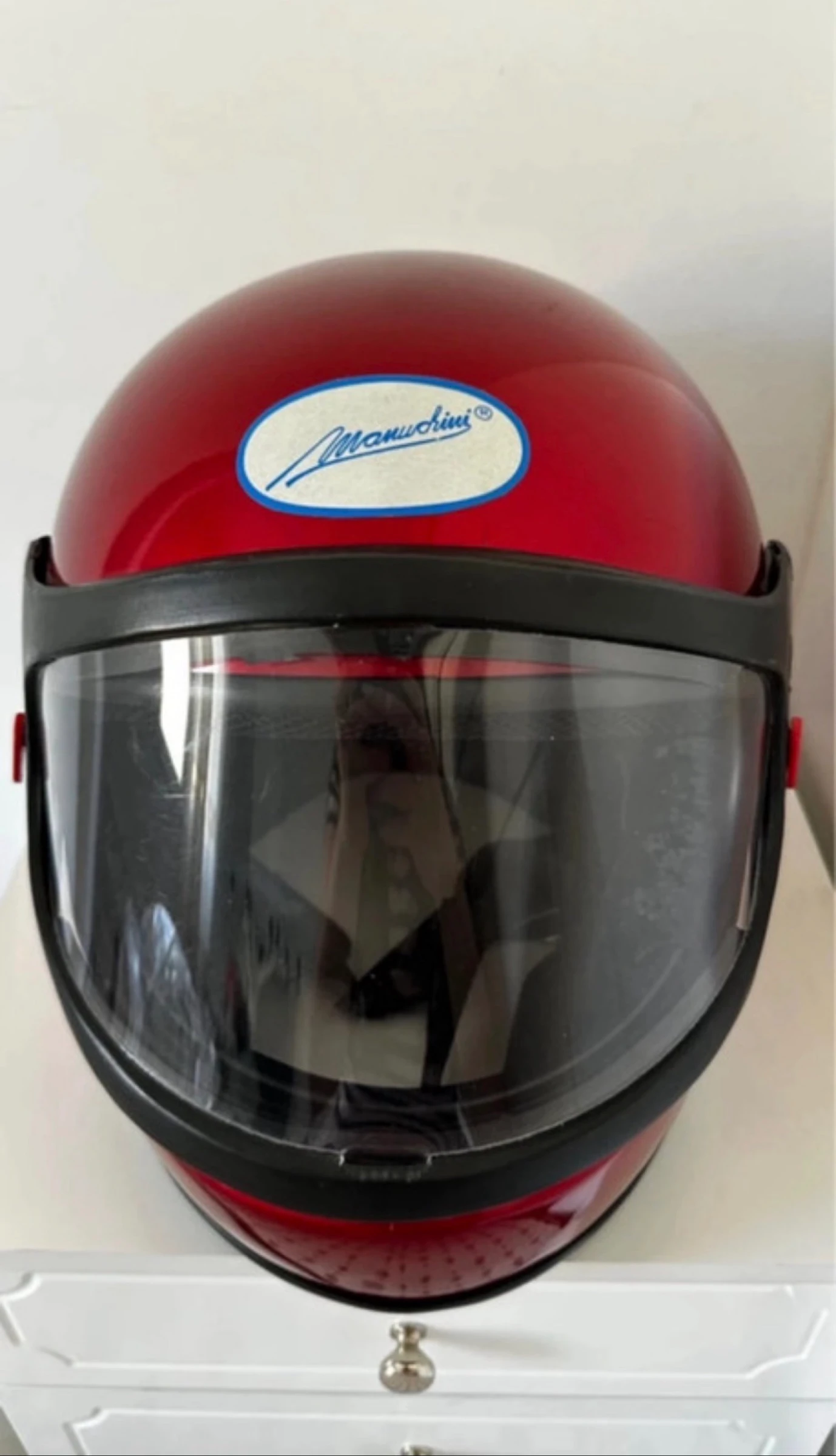 Vintage Manuchini motorhelm – photo 5
